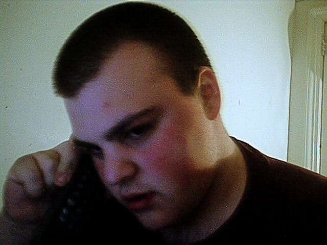 When I had my hair short in 2003.